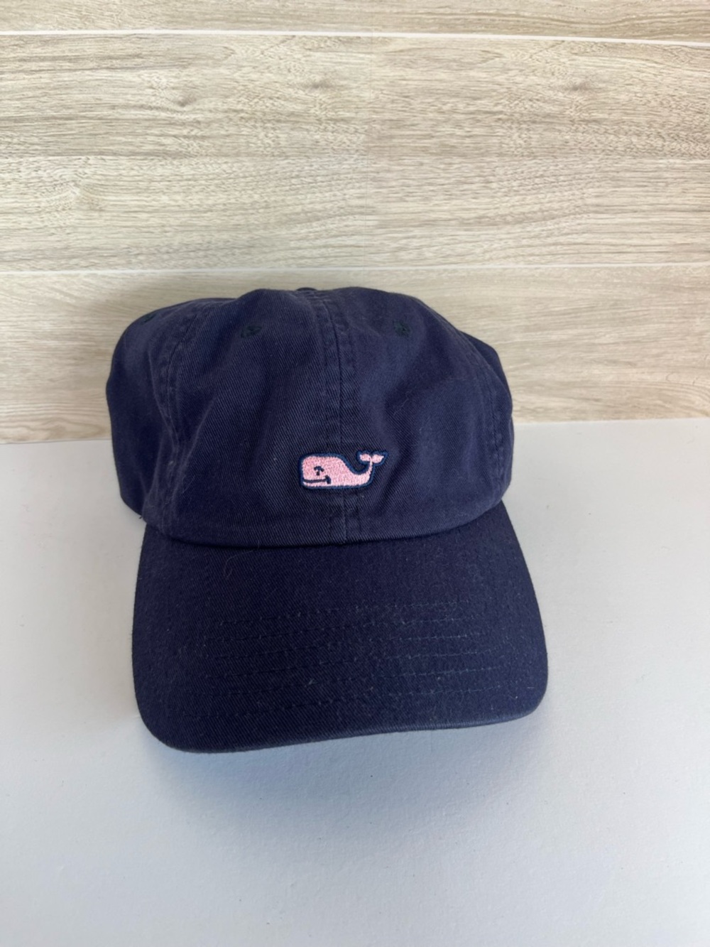 Vineyard Vines Hat Cap Strap
Back Blue Pink Whale Golf Logo
Baseball